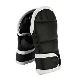 Gants de boxe en cuir à design personnalisé pour sac de frappe lourd, gants de boxe demi-doigts pour sac de frappe - Product Image 3