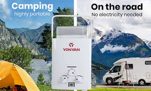 <span class=keywords><strong>Chauffe</strong></span>-eau instantané sans réservoir, portable, au <span class=keywords><strong>gaz</strong></span> naturel, pour camping-car, douche extérieure, en acier inoxydable - Product Image 5