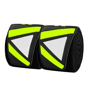 Bandes de genou réglables pour la musculation, nouvelle arrivée, entraînement en salle de sport, bandes élastiques personnalisées, protection du genou en silicone respirante, OEM - Product Image 2