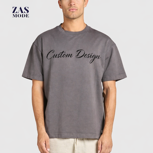 Nueva Llegada, Camiseta Blanca al por Mayor para Hombre, 300 Gramos, 100% Algodón, Talla Grande, Casual, con Estampado Personalizado, Hecha en Bangladesh - Product Image 1