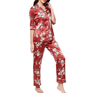 Ensemble de pyjama thermique respirant à manches longues pour femmes, tendance et très vendu, 100% coton velours, automne, Pakistan - Product Image 4