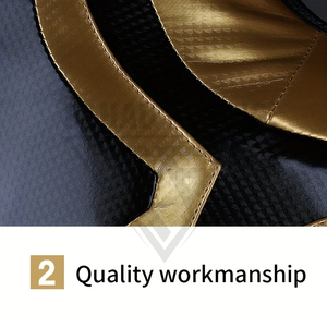 Protector de Muslos para Boxeo 2026 de Alta Visibilidad, Resistente, Personalizable, Color Dorado y Negro, para Entrenamiento de Artes Marciales - Product Image 6