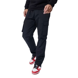 Pantalones Cargo ligeros de secado rápido para hombre, pantalones de trabajo informales de nailon transpirables impermeables de talla grande, ajuste holgado, venta al por mayor - Product Image 1