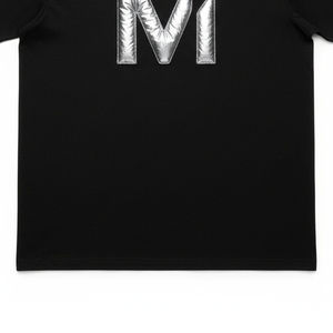 เสื้อยืดพิมพ์ลายพัฟฟ์แบบกำหนดเองจากผู้ผลิต ปักลายเชนิลล์ สไตล์ฮิปฮอป เสื้อผู้ชายสไตล์อเมริกัน ย้อมสีพรีเมียม - Product Image 3