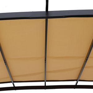 Telo di Ricambio Universale 3,6x2,7 m Curvo per Pergola da Esterno, Resistente e Impermeabile per la Tua Struttura Gazebo - Product Image 6