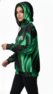 Sudadera con Capucha Unisex Extra Grande de Corte Holgado para Invierno con Diseño Sublimado Bordado en Toda la Superficie para Ropa Casual de Moda Urbana - Product Image 5