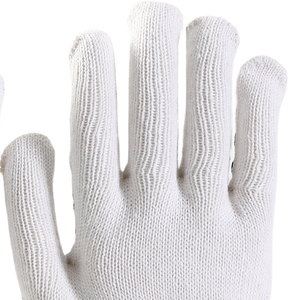 Best Selling PVC Dotted Work <b>Gloves</b> | Cotton <b>Knit</b> Grip Safety <b>Gloves</b> OEM Factory Professional PVC Dotted <b>Gloves</b> - Product Image 6