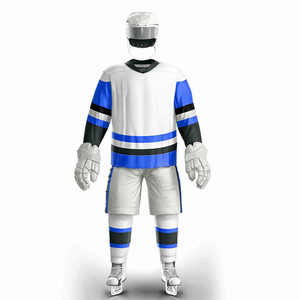 Uniformes Deportivos de Hockey sobre Hielo de Alta Calidad, Conjuntos Personalizados Impresos, Transpirables, 100% Poliéster, Camisetas para Práctica y Partido, Venta al Por Mayor - Product Image 1