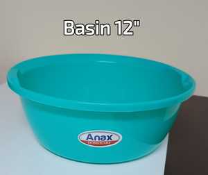 12-20 Inch PP Durable Plastic <b>Basin</b> <b>Round</b> Mixing Washing Bowl Glossy Modern 42cm Utility <b>Basin</b> for Household Cleaning - Product Image 3