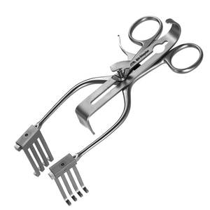 Lames d'attache pour rétracteur popliteal Henley en acier, instruments chirurgicaux manuels - Product Image 5