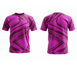 เสื้อยืดซับลิเมชั่นขายส่ง ระบายเหงื่อได้ดี เหมาะสำหรับการฝึกซ้อม |   ไซส์ผู้ชาย ผู้หญิง และเยาวชน |   ชุดกีฬาสำหรับการฝึกซ้อมน้ำหนักเบา แห้งเร็ว - Product Image 2