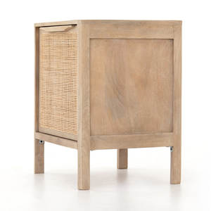 Cane <b>Nightstand</b> Elegant and Durable Furniture Accessory - Product Image 6