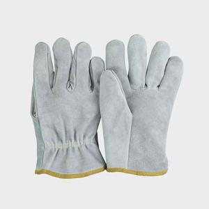 Gant de sécurité en cuir de vache jaune de qualité supérieure, léger et souple, pour travaux de précision, d'assemblage industriel, de réparation et de manutention - Product Image 1
