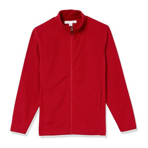 Veste polaire douce pour temps froid avec intérieur brossé, finition lisse et poches avant pratiques. - Product Image 1