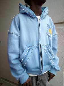 Sudadera con Capucha Larga de Otoño, Extra Grande, de Doble Capa, de Forro Polar de Poliéster/Algodón, Ligera, Transpirable, Antiarrugas y Ecológica de Alta Calidad - Product Image 6