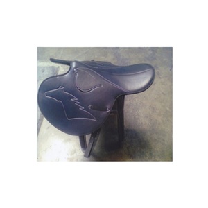 Sillín inglés hecho a mano de alta calidad, doma de salto, diseño clásico, cuero duradero, talabartería internacional Real, modelo - Product Image 1