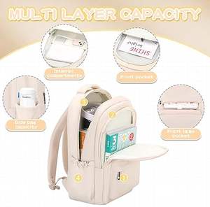 Sac à dos scolaire en polyester personnalisable de qualité supérieure, résistant à l'eau, idéal pour l'école - Product Image 4