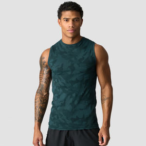 Camisetas de fiesta sexys de cuello redondo con pedrería de malla de poliéster brillante, estilo europeo y americano, para hombre - Product Image 5