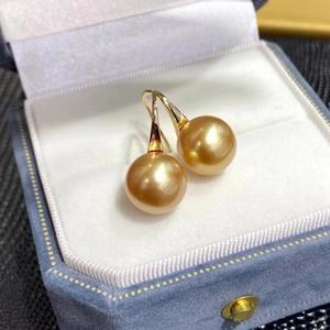 New 11-12mm Natural <b>Pearl</b> 925 <b>Silver</b> Fashionable Personalized Design Earnail <b>Earrings</b> with Gift Box - Product Image 1