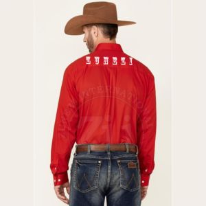 เสื้อเชิ้ตแขนยาวสำหรับผู้ชาย ผ้าทนไฟมาตรฐาน NFPA 2112 ป้องกันไฟฟ้าสถิตย์ FRC กระดุมแป๊ก สำหรับงานเชื่อม ผ้าฝ้ายทวิล 100% น้ำหนักเบา ใช้เป็นอุปกรณ์ป้องกันภัยส่วนบุคคล (PPE) - Product Image 3