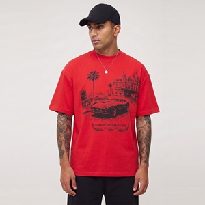 T-shirt à manches courtes pour homme en toile épaisse 100% coton, coupe classique, respirant, séchage rapide, écologique et personnalisé - Product Image 5