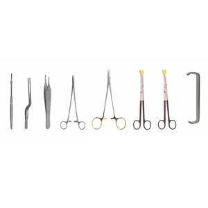 ชุดเครื่องมือผ่าตัดกระดูกและข้อ 21 ชิ้น ชุดเครื่องมือผ่าตัดเสริมความงามเต้านม ทำจากเหล็กกล้า สำหรับมืออาชีพ - Product Image 6
