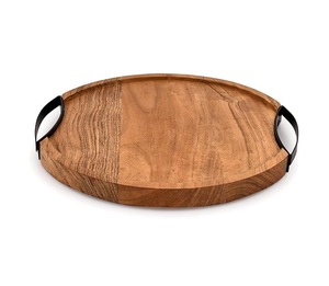 Bandeja de madera de diseño más vendida, bandeja de madera de mango, bandeja de madera de acacia, bandeja para servir, bandejas decorativas de madera a un precio muy competitivo - Product Image 1