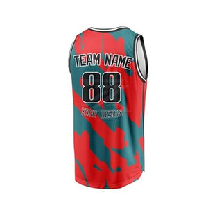Maillot de basket-ball personnalisé pour hommes, haute qualité, 100% polyester, sans manches, col en V, tissu respirant à séchage rapide, service OEM, nom et numéro - Product Image 6