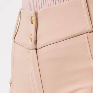 Leggings pour femmes à taille haute, longueur intégrale, imprimé géométrique, poches, extensibles dans quatre directions, tricotés en spandex et nylon - Product Image 3