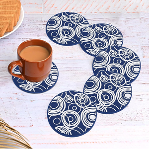 Posavasos de MDF para tazas de café, decoración de mesa, tapetes y almohadillas, posavasos de MDF personalizados con impresión en esmalte. - Product Image 6