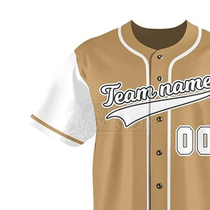 Ropa Deportiva, Jersey de Béisbol de Color Sólido, Jersey de Béisbol de Secado Rápido, Jersey de Béisbol Ajustado para Hombre - Product Image 6