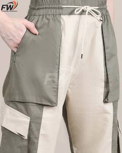 Pantalones cargo ligeros para hombre, de último estilo, con logotipo personalizado, los más vendidos, hechos en Pakistán, de secado rápido. - Product Image 2