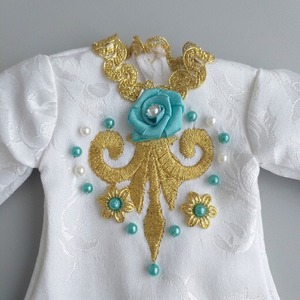 Girls Ballet Tutu <b>Dress</b> Embroidered Stage Performance <b>Dance</b> <b>Dress</b> Lace Ruffle Sleeve Children Performance Wear - Product Image 1