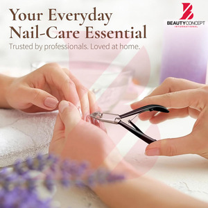 ที่ตัดหนังกำพร้าสแตนเลสสีดำด้านแบบมืออาชีพ, เครื่องมือกำจัดหนังกำพร้าแบบ Ergonomic สำหรับร้านเสริมสวย, อุปกรณ์ทำเล็บมือและเล็บเท้าระดับมืออาชีพ - Product Image 6