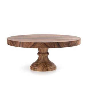 Support à gâteau en bois fait main, écologique, passe au lave-vaisselle, AZ ENTERPRISES, présentoir à desserts, style rustique, pour la maison et la boulangerie - Product Image 5