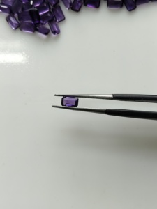 Ametista Africana Natural de 5x3MM en Forma de Octágono, Gema Suelta de la Mejor Calidad, Color Púrpura, para Joyería - Product Image 1