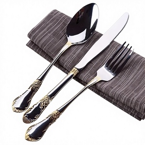 Juego de Cubiertos Personalizables de Acero Inoxidable con Acabado Espejo y Tapa para Uso en Hoteles y Restaurantes Americanos, para Bodas, Marca BS International - Product Image 6