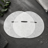 Masque facial en feuille Y284 Lenzing TENCEL 999, texture soyeuse, 25g, substrat de masque sec en Lyocell autrichien haute densité pour une beauté prestigieuse