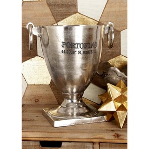 Seau à glace Portofino, design méditerranéen rond, résistant à la rouille, pour les fêtes - Product Image 5