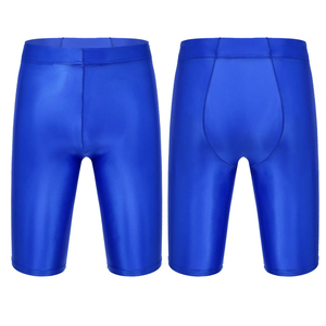 <b>Mens</b> <b>Compression</b> <b>Shorts</b> High Performance Base Layer Stretch Fabric Breathable Moisture Wicking Eco-Friendly Quick Dry High Waist - Product Image 5