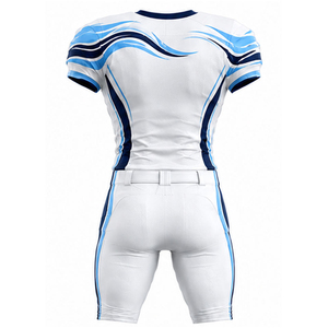 Maillot de football américain personnalisé robuste et respirant avec numéros et nom d'équipe en sergé pour tournois et clubs - Product Image 6