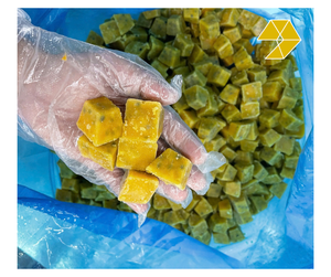 เสาวรสแช่แข็งแบบก้อน 100% แท้ ไม่เติมน้ำ เสาวรสเวียดนาม เสาวรสแช่แข็งสำหรับเครื่องดื่ม เสาวรสแช่แข็ง - Product Image 1