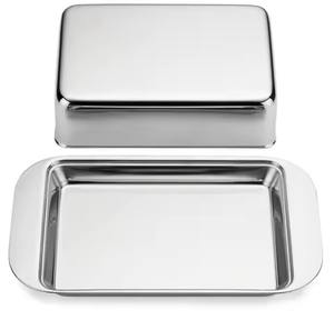 Porte-beurre en métal avec couvercle pour comptoir de cuisine - Product Image 6