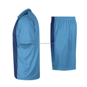 Ensemble de maillots de football pour hommes en coton 100% imprimé en sérigraphie personnalisée, kits de football à séchage rapide, uniformes d'entraînement personnalisables pour le football - Product Image 3