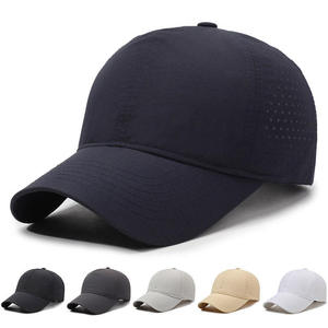 Casquette de baseball sportive 6 panneaux personnalisée en gros, conçue par l'usine avec des trous découpés au laser, respirante et imperméable, conçue pour les passionnés de sport - Product Image 4