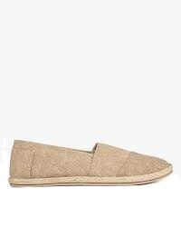 Espadrilles de couleur personnalisée respectueuses de l'environnement de style simple de belle qualité chaussures en toile chaussures en jutes du Bangladesh - Product Image 2