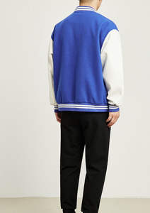 Veste à prix avantageux pour homme, qualité supérieure, design personnalisé, veste varsity pour homme, hiver, couleur unie, tissu en laine durable, haute qualité, OEM - Product Image 6