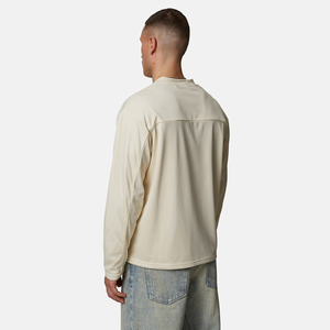 Camiseta Deportiva Hawk Eye ST-TS-301 para Hombre, Cuello en V, Manga Larga, Tejido de Poliéster, Transpirable, Corte Regular, Color Sólido, Estilo Casual - Product Image 2