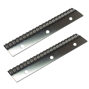 Cuchilla de acero inoxidable para uso en la cocina, cuchilla ondulada para picar - Product Image 2