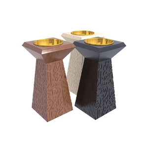 Quemador de Incienso Árabe VeloraWood, Porta Incienso de Madera Natural Hecho a Mano de Primera Calidad para una Decoración del Hogar Elegante de Inspiración Árabe - Product Image 1